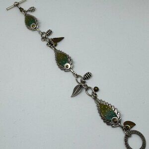 Sterling Silver Charm Bracelet